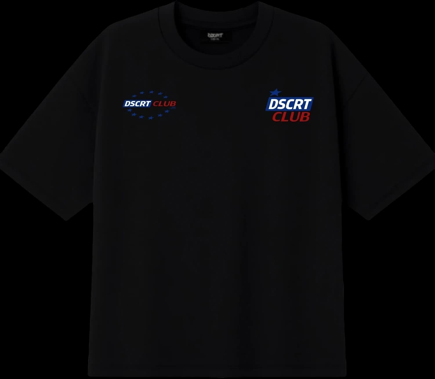 Playera DSCRT Dscrt Club Negro miniatura 3