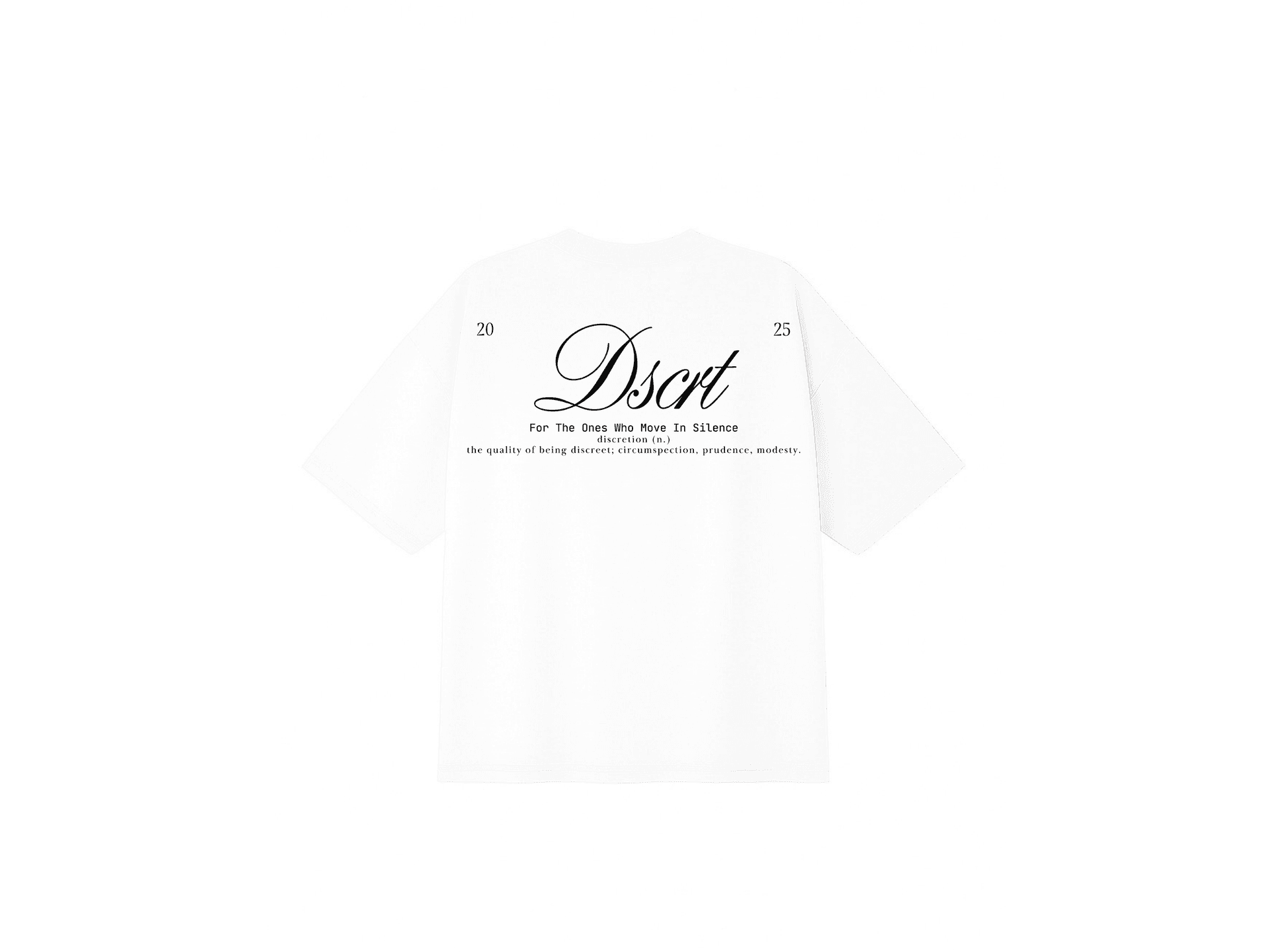 Playera DSCRT Move in Silence miniatura 7