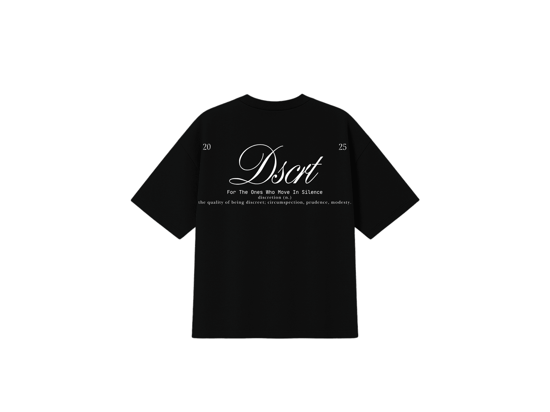 Playera DSCRT Move in Silence